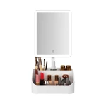 Miroir de maquillage avec rangement