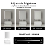 Make-upspiegel met opbergruimte