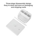 Make-upspiegel met opbergruimte