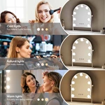 Miroir de coiffeuse Arch Hollywood
