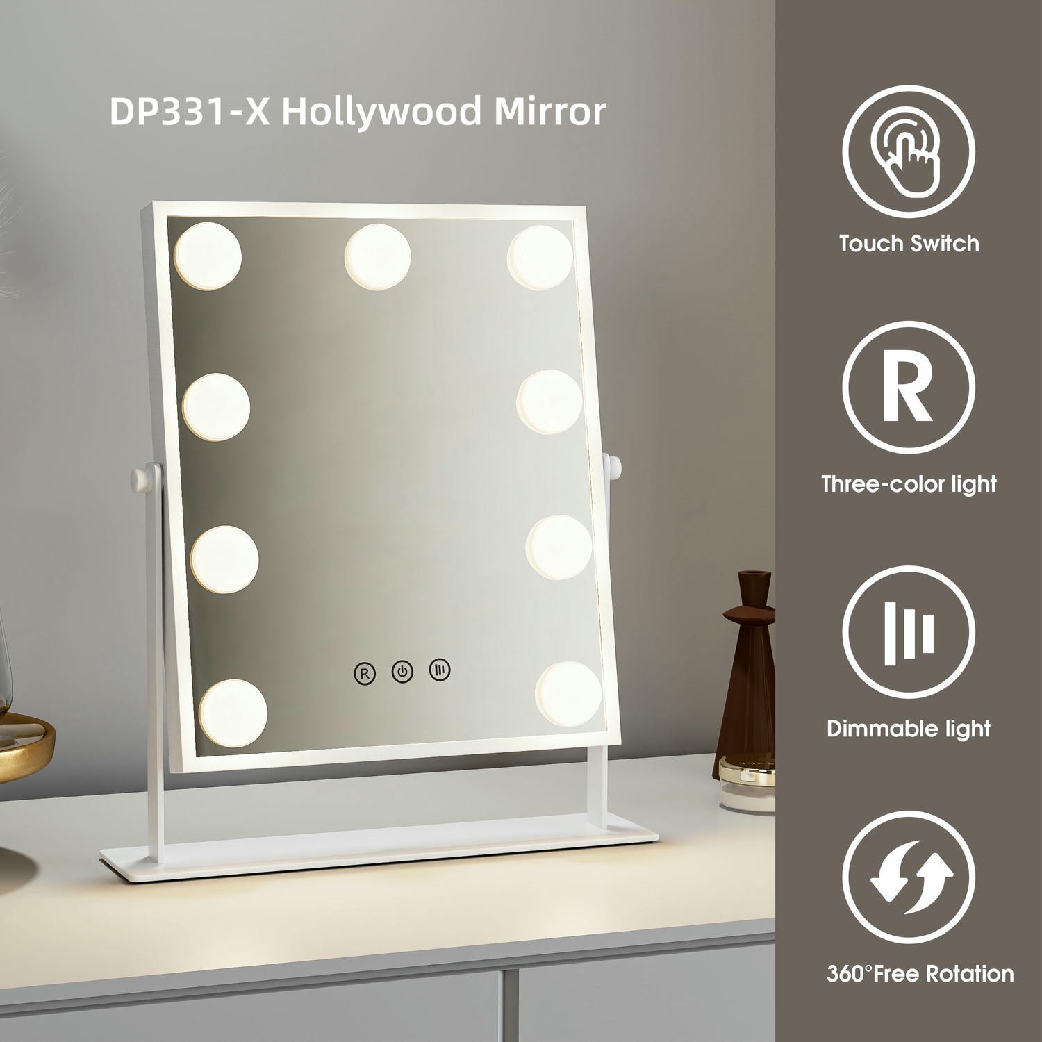 Hollywood Vanity Mirror