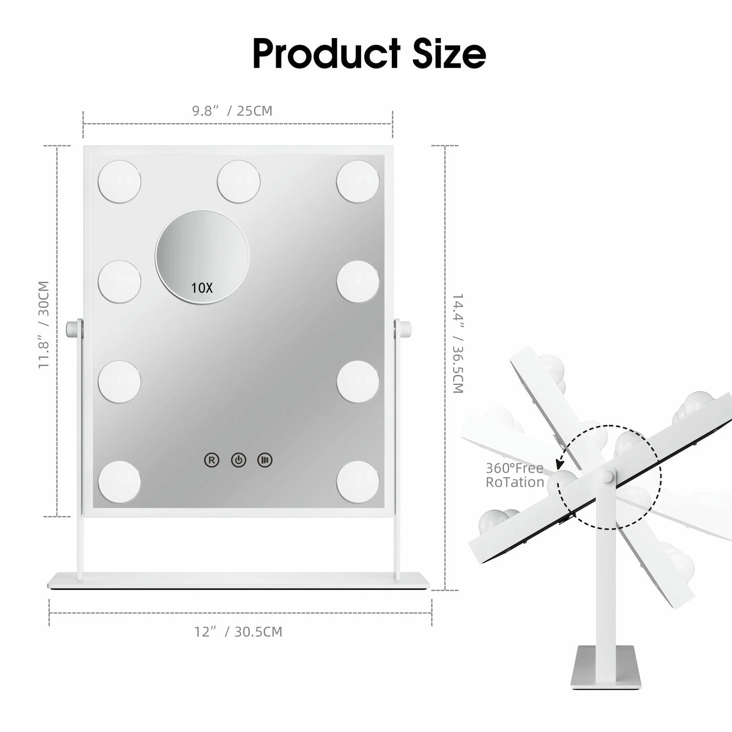 Beste Hollywood-kaptafelspiegel