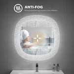 Irregular LED Bathroom Mirror