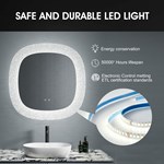 Irregular LED Bathroom Mirror