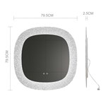 Irregular LED Bathroom Mirror