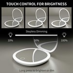 Rechargeable LED Pocket Mirror