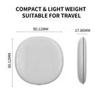 Oplaadbare LED-zakspiegel