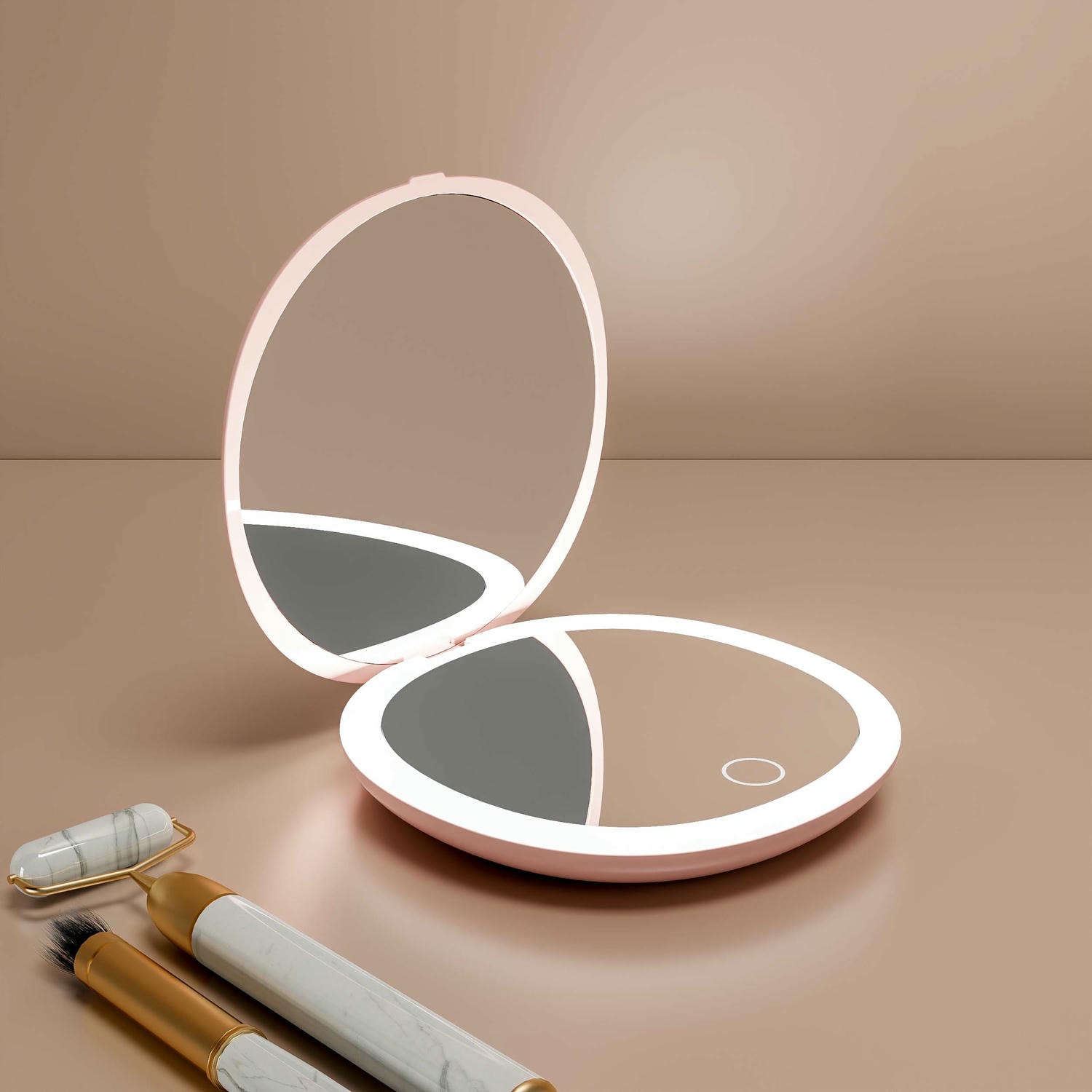 Rechargeable LED Pocket Mirror