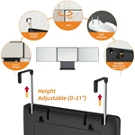 3-wegspiegel voor zelfknippen