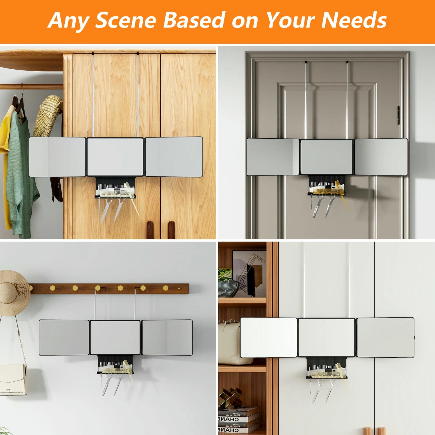 Beste 3-wegspiegel voor het knippen van haar