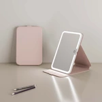 Miroir de maquillage de voyage portable à LED