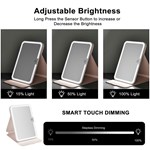 Portable LED Travel Makeup Mirror