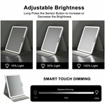 Portable LED Travel Makeup Mirror
