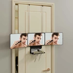 Miroir auto-coupeur de cheveux