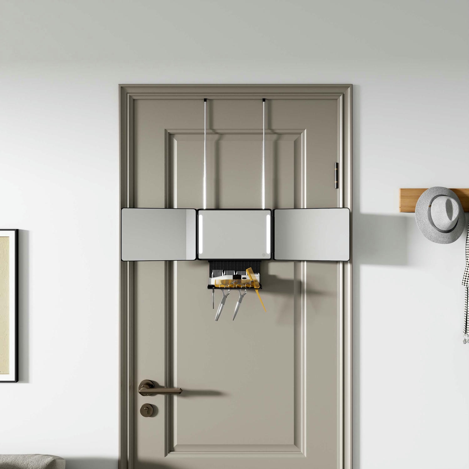 Self Hair Cutting Mirror