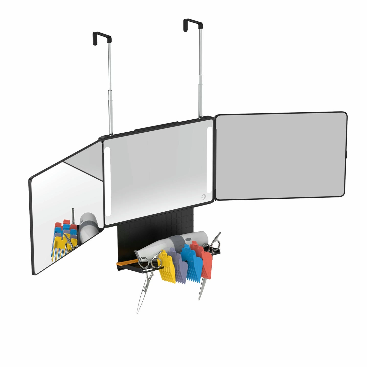 Zelfknippende spiegel