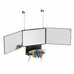 Miroir à 3 faces pour se couper les cheveux soi-même
