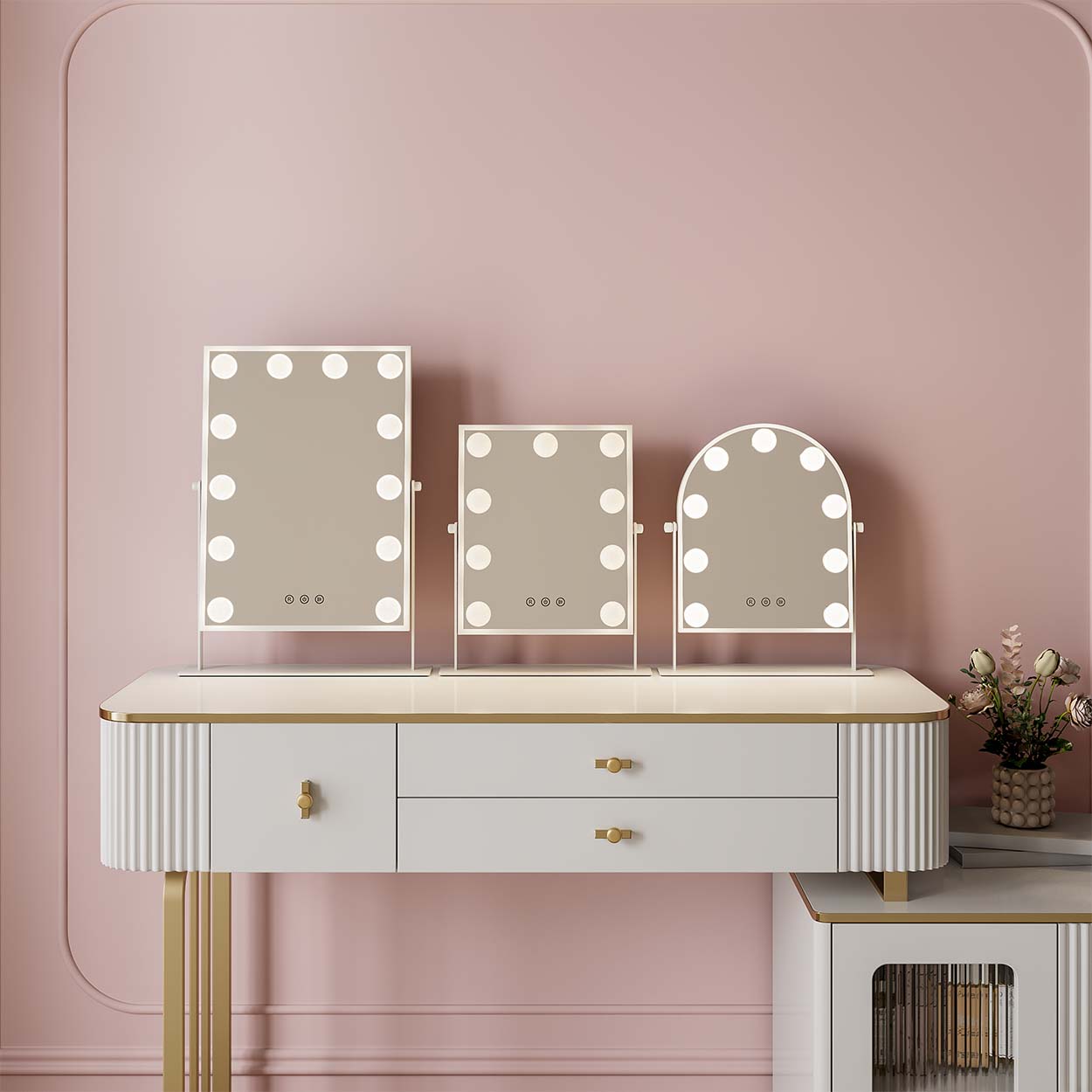Small Hollywood Mirror