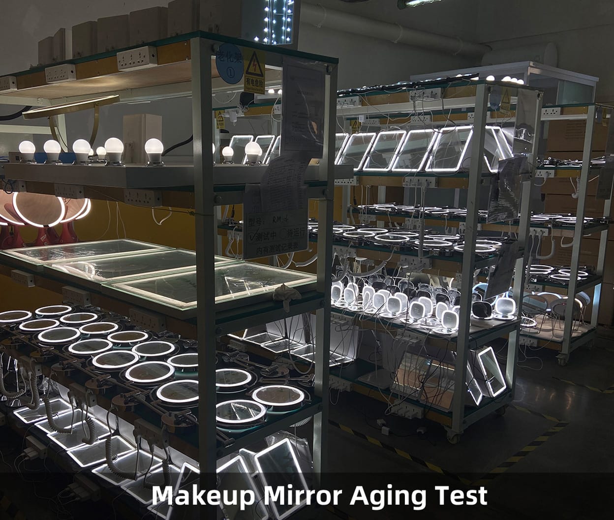 Makeup Mirror Aging Test