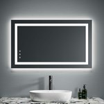 Frameless Backlit Led Bathroom Mirror