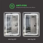 Frameless Backlit Led Bathroom Mirror