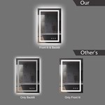 Frameless Backlit Led Bathroom Mirror
