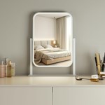 Led Desktop Vanity Mirror With Lights