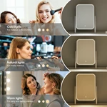 Led-bureauspiegel voor make-up