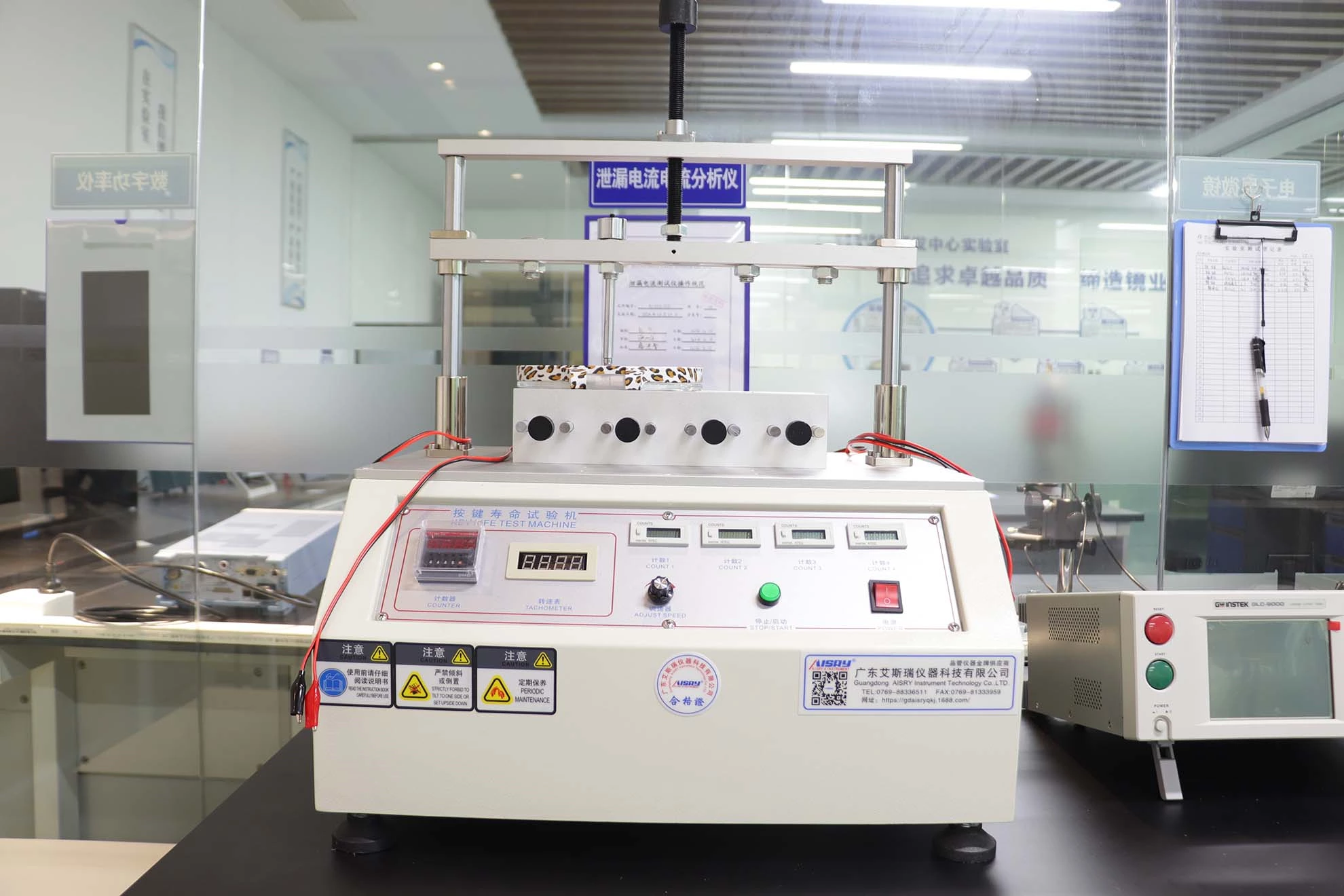 Key Life Cycle Tester – Knopduurzaamheidstesten