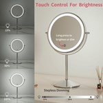 Double Sided LED Vanity Mirror