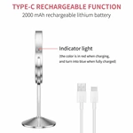 Dubbelzijdige LED-kaptafelspiegel