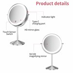 Double Sided LED Vanity Mirror