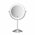 Miroir de courtoisie à double face LED