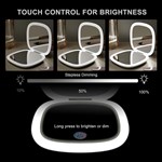 Rechargeable LED Compact Mirror