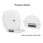 Miroir compact LED rechargeable