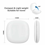 Miroir compact LED rechargeable