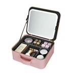 Make-uptas met LED-spiegel