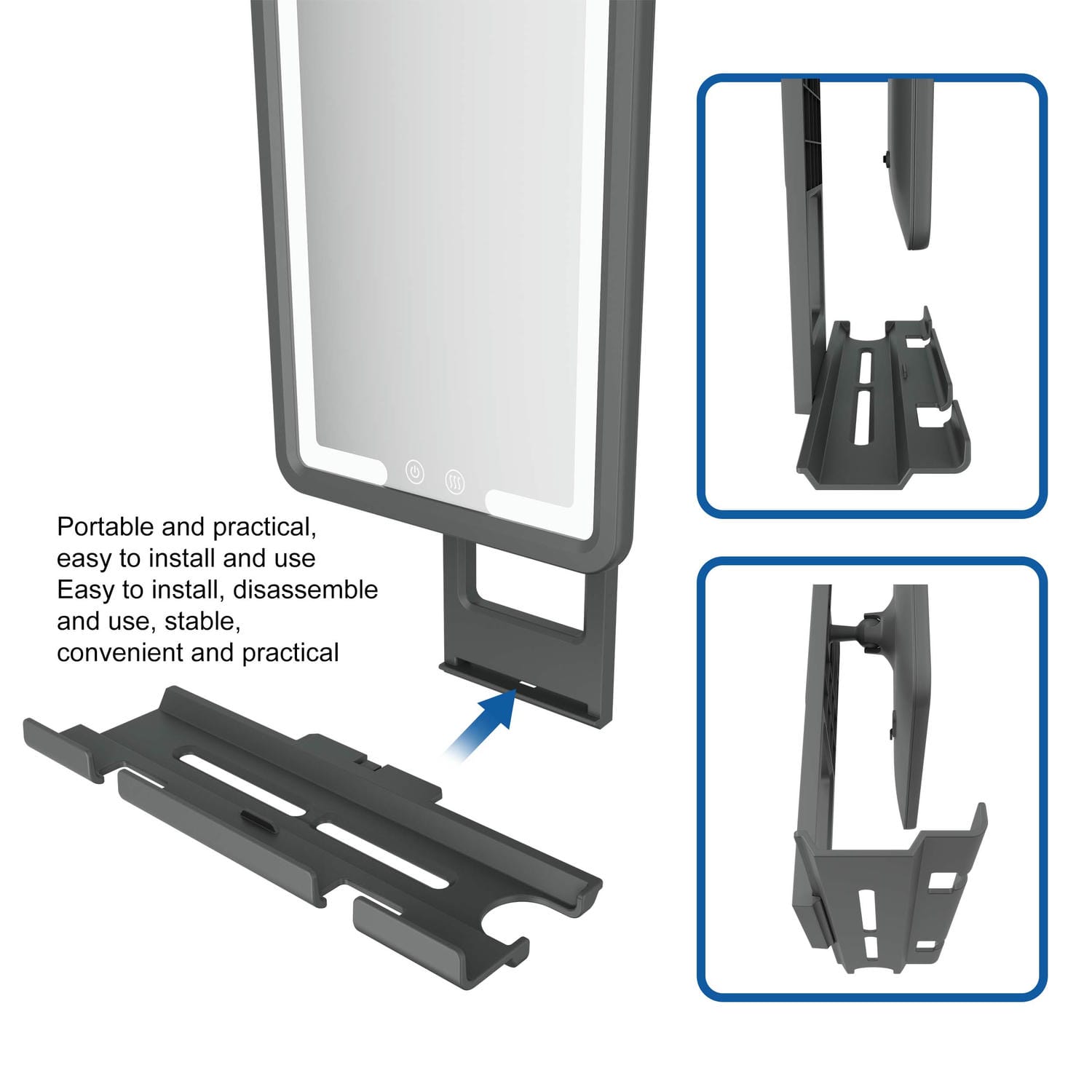 Shower Mirror For Shaving