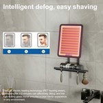 LED Heated Fogless Shaving Mirror