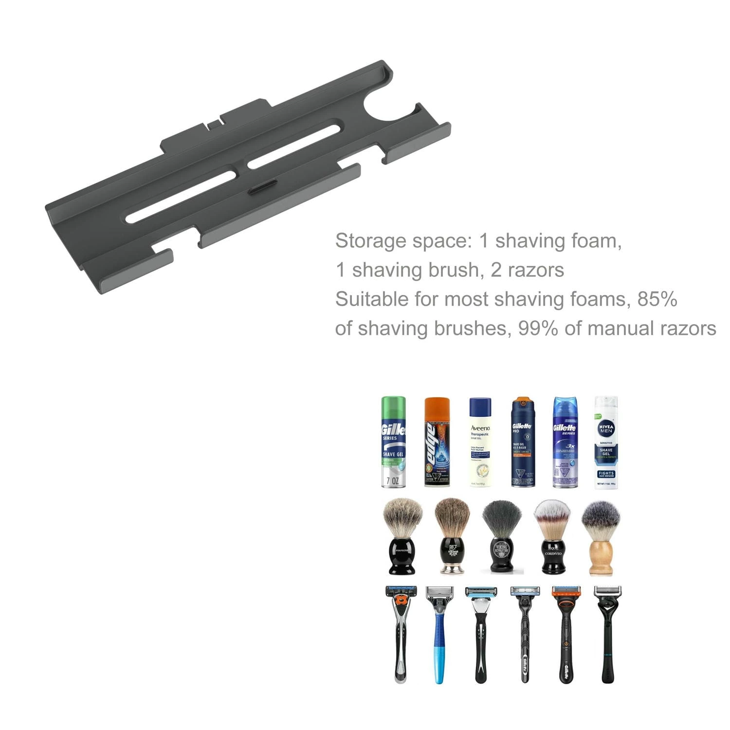 Douchescheerspiegel met licht