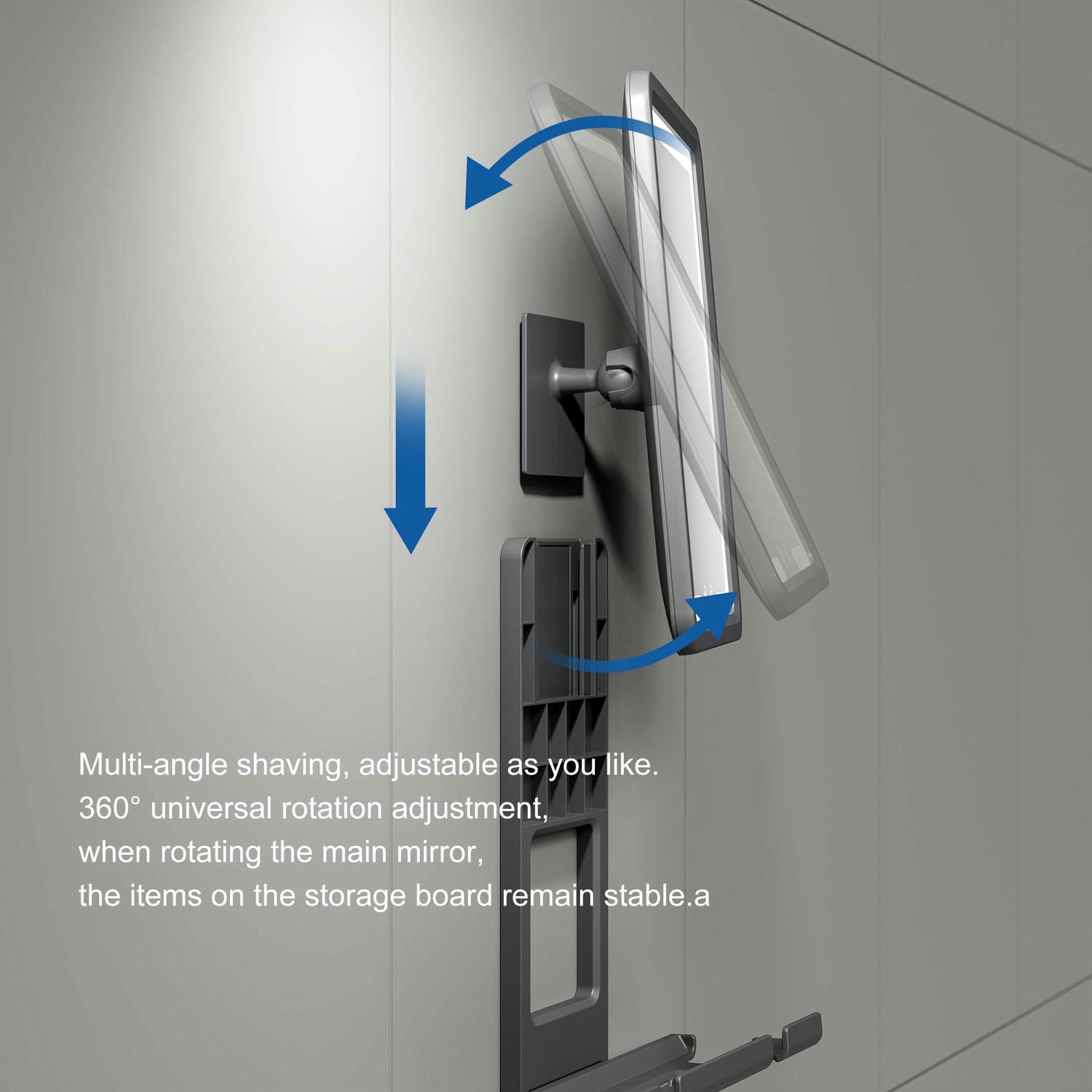 Anti Fog Shaving Mirror