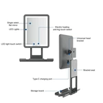 LED verwarmde, condensvrije scheerspiegel