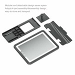 LED Heated Fogless Shaving Mirror