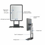 LED Heated Fogless Shaving Mirror