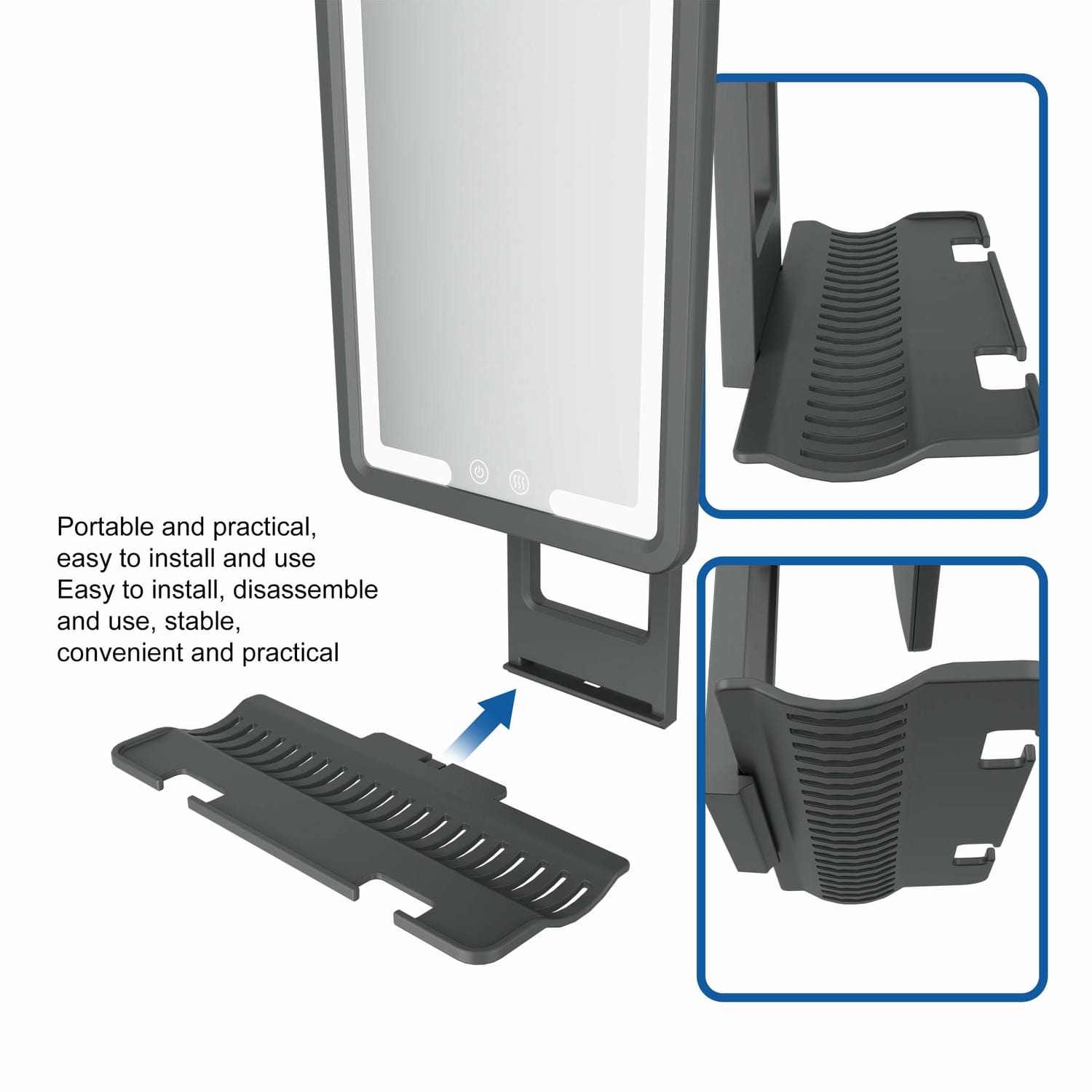 Mens Shaving Mirror For Shower