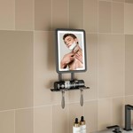 LED Heated Fogless Shaving Mirror