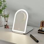 Led Arched Folding Travel Mirror