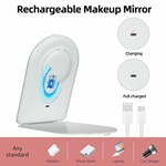 Led Arched Folding Travel Mirror