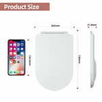 LED gebogen opvouwbare reisspiegel