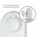 LED gebogen opvouwbare reisspiegel